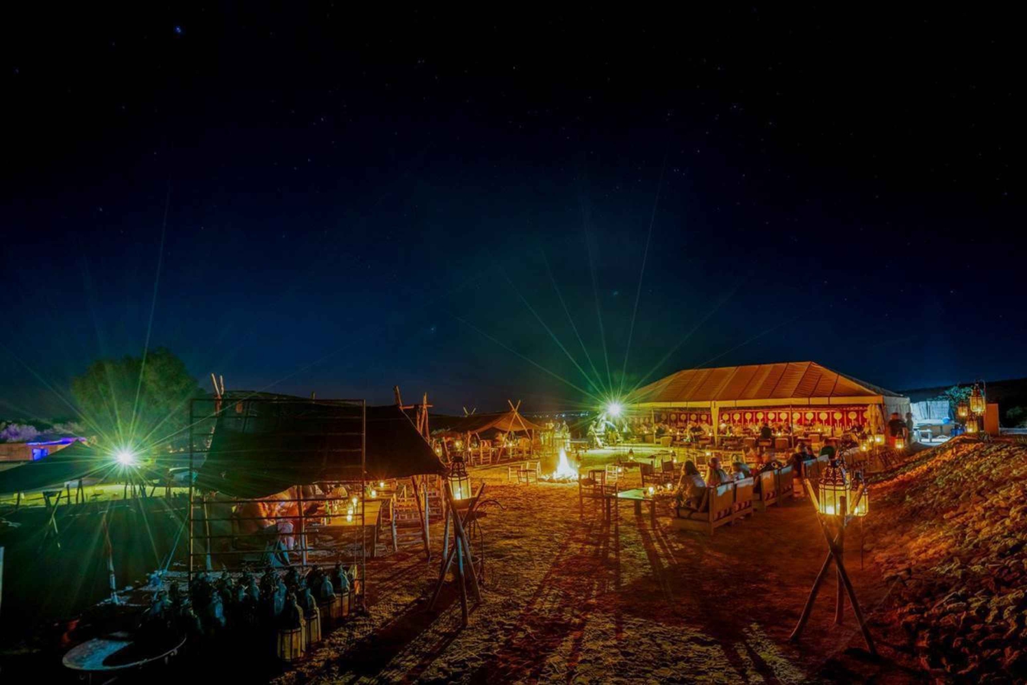 Agafay-öknen: marockansk middagsshow och kamelridning