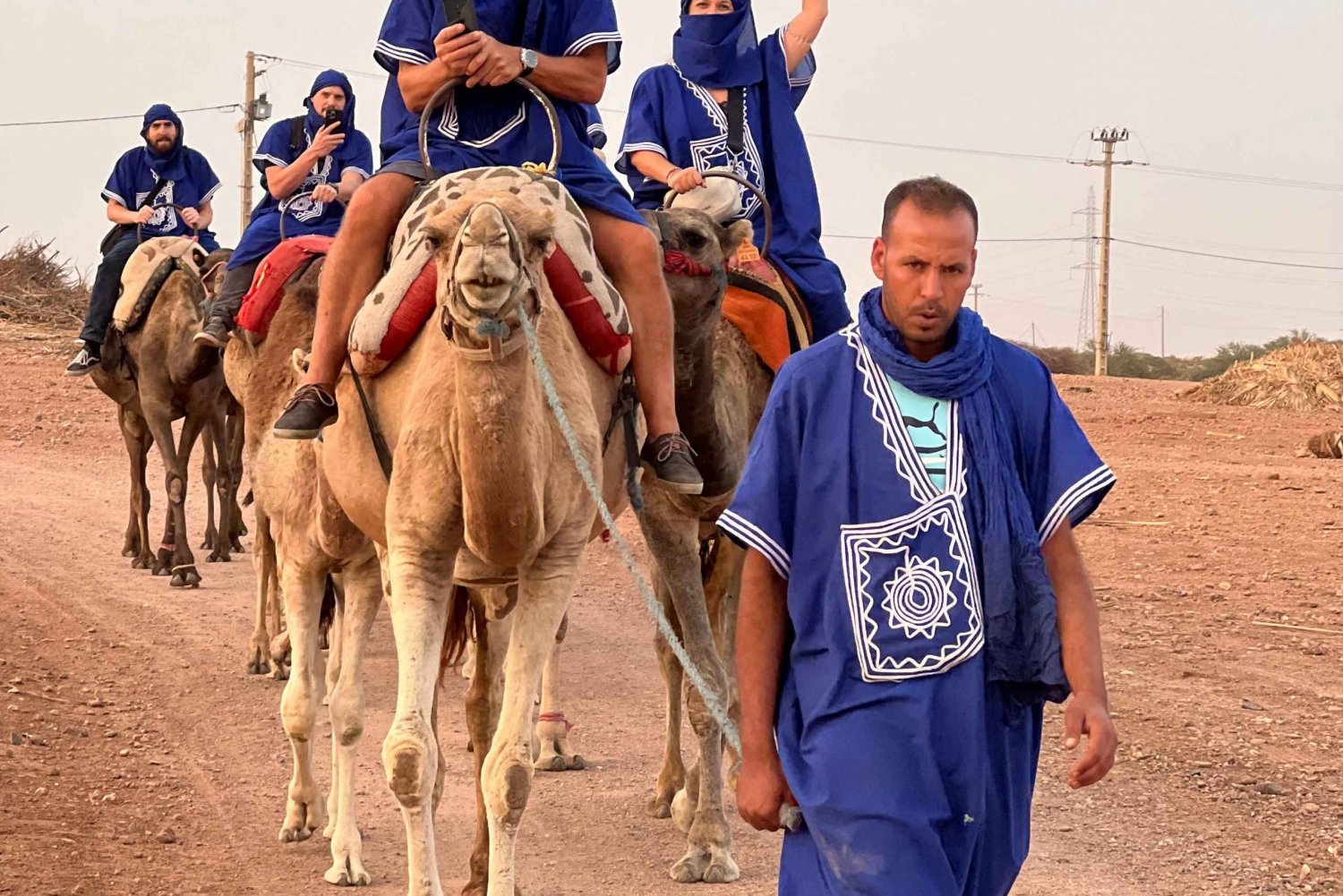 Marrakech: Ballonfahrt, Berberfrühstück und Kamelritt