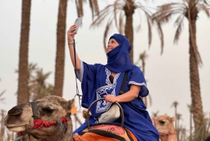 Marrakech: Volo in mongolfiera, colazione berbera e giro in cammello