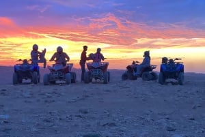 Aventure dans le désert : Quad, balade à dos de chameau et dîner étoilé