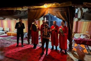 Aventure dans le désert : Quad, balade à dos de chameau et dîner étoilé