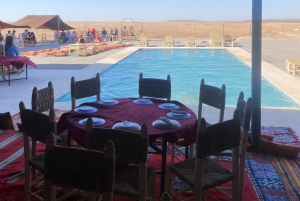 Marrakech: Agafay Desert Camel Ride, Dinner, Pool & Quad