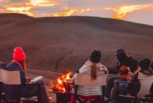 Desert tour dinner show & camel ride with sunset views