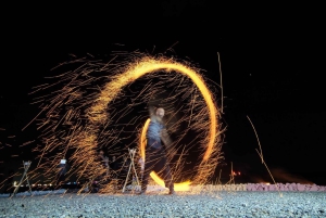 Desert tour dinner show & camel ride with sunset views