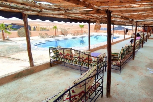 Desert tour dinner show & camel ride with sunset views