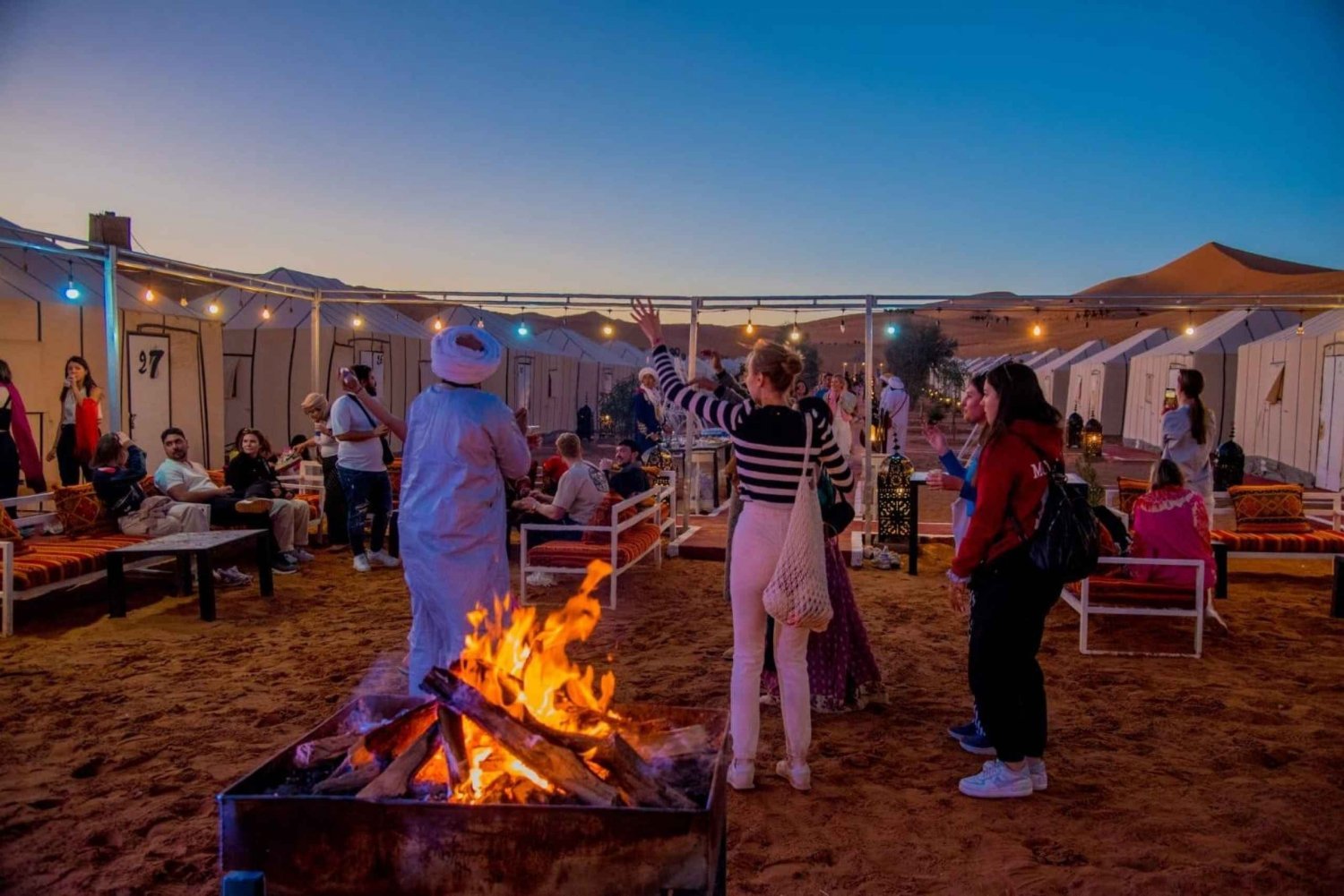 Fra Marrakech: Episk 3-dagers tur til Sahara-ørkenen til Fes