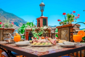 Dinner in the atlas Mountains at berbere village high atlas