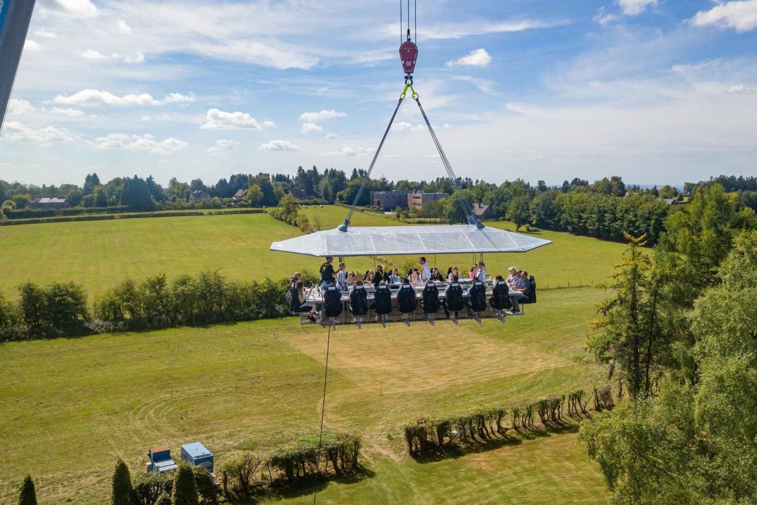Dîner dans le ciel de Marrakech