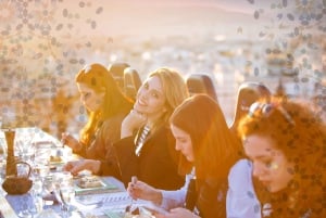 Diner in de lucht in Marrakech