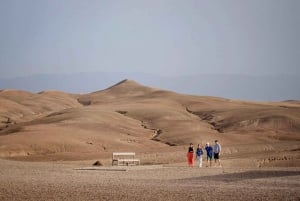 Marrakech: Cena spettacolo nel deserto di Agafay con quad e cammello