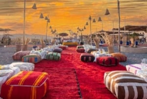 Marrakech: Dinner Show with Camel Ride and Desert Sunset