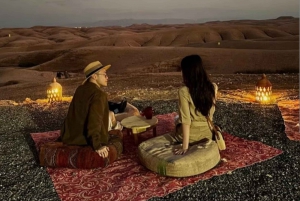 Marrakech: Agafay Desert Tour with Quad, Camel Ride & Dinner