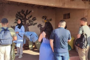 Marrakesh: Solnedgång i Agafayöknen, kamelritt, middag och show