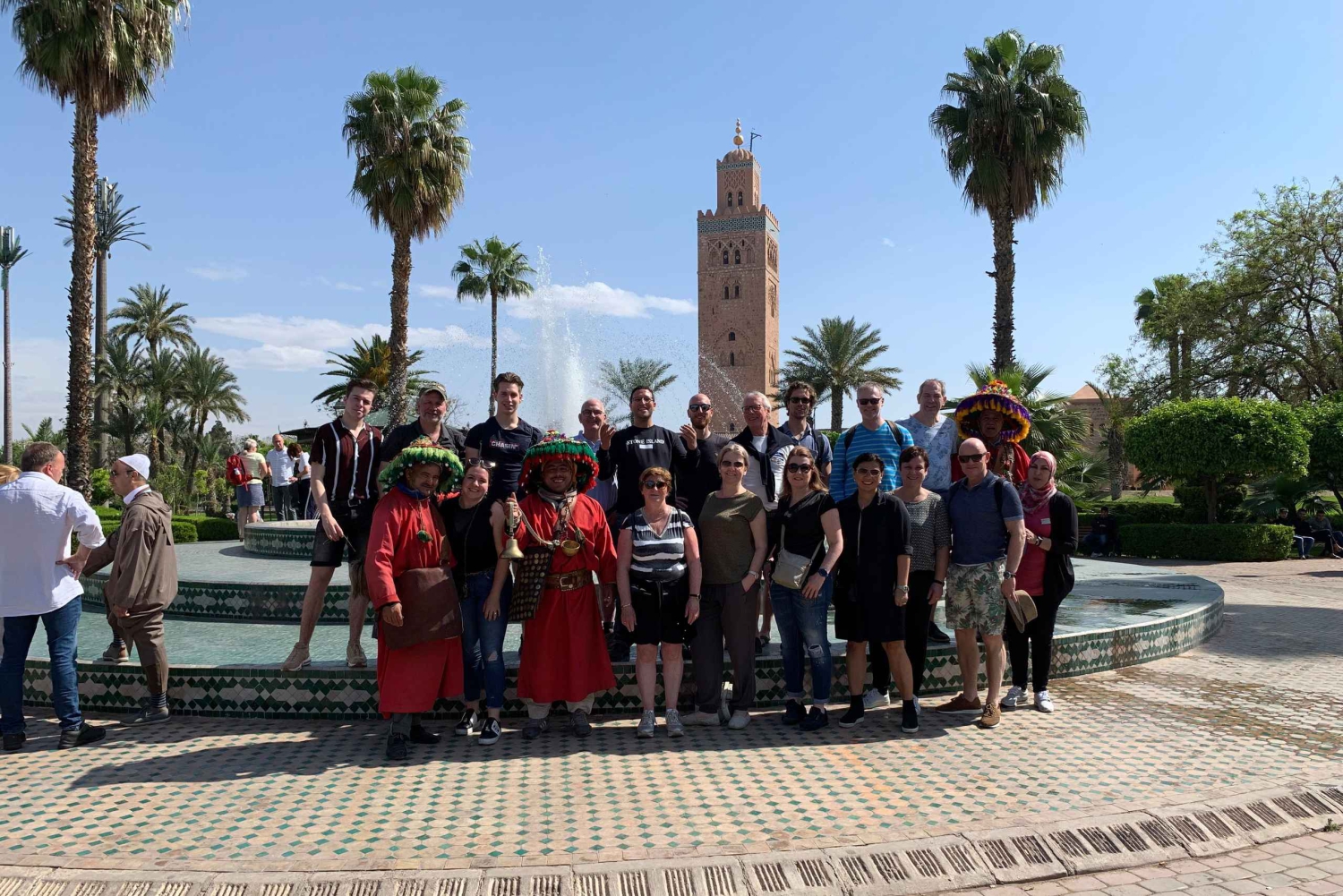 Holländskspråkig cykeltur genom Marrakech.