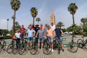 Holländskspråkig cykeltur genom Marrakech.