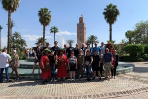Holländskspråkig cykeltur genom Marrakech.