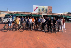 Holländskspråkig cykeltur genom Marrakech.