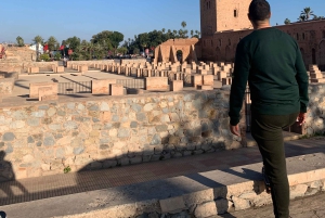 Holländskspråkig cykeltur genom Marrakech.