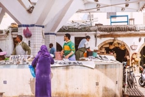 Essaouira : visite de la Sqala du Port, de la citadelle, du marché aux poissons et de la médina