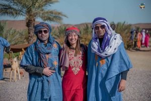 Von Fes: 3-tägige Wüstentour nach Merzouga und Marrakech