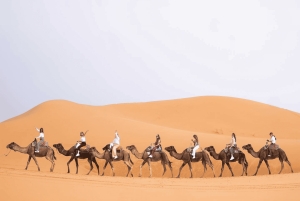 De Marraquexe: Excursão de 4 dias ao deserto do Saara Merzouga