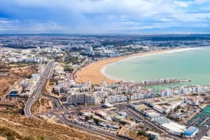 Desde Agadir: tour privado de 3 días a Marrakech y Casablanca