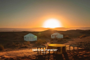 De Agadir: 4 dias privados até Marraquexe pelo deserto de Merzouga