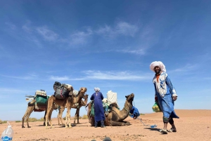 Fra Agadir: Privat 4-dagers tur til Marrakech via Merzouga-ørkenen