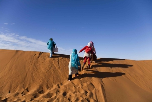 Fra Agadir: Privat 4-dagers tur til Marrakech via Merzouga-ørkenen