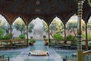 Depuis Casablanca : Excursion d'une journée complète à Marrakech et balade à dos de chameau