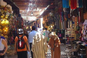 Au départ de Casablanca : Excursion guidée à Marrakech avec balade à dos de chameau