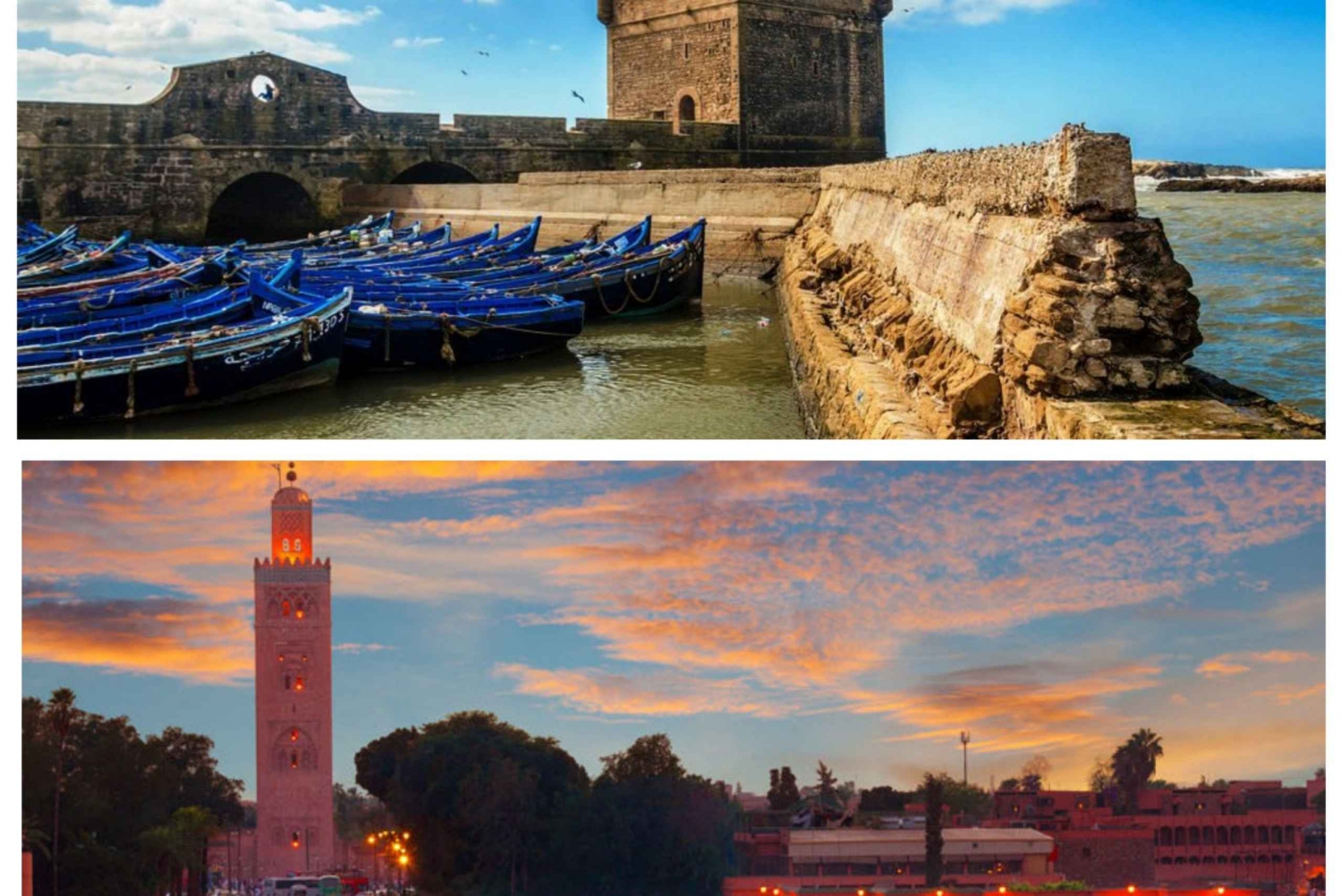 From Essaouira: Private Transfer to Marrakech