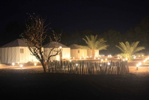 Fra Fes: 2-dages Sahara-tur med kamelridning og sandboarding