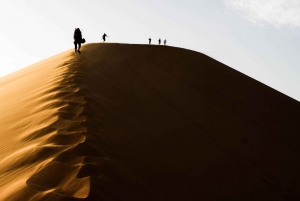 Desde Fez: Excursión de 2 días por el Sáhara con paseo en camello y Sandboarding