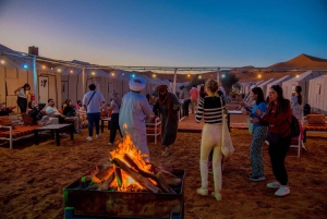 Fès à Marrakech : 3 jours dans le désert de Merzouga, chameau, quad, dîner