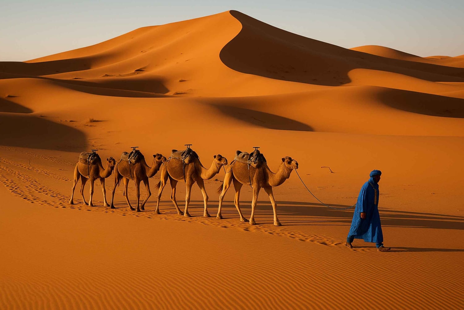 Desde Fez: tour de 3 días por el desierto del Sahara hasta Marrakech
