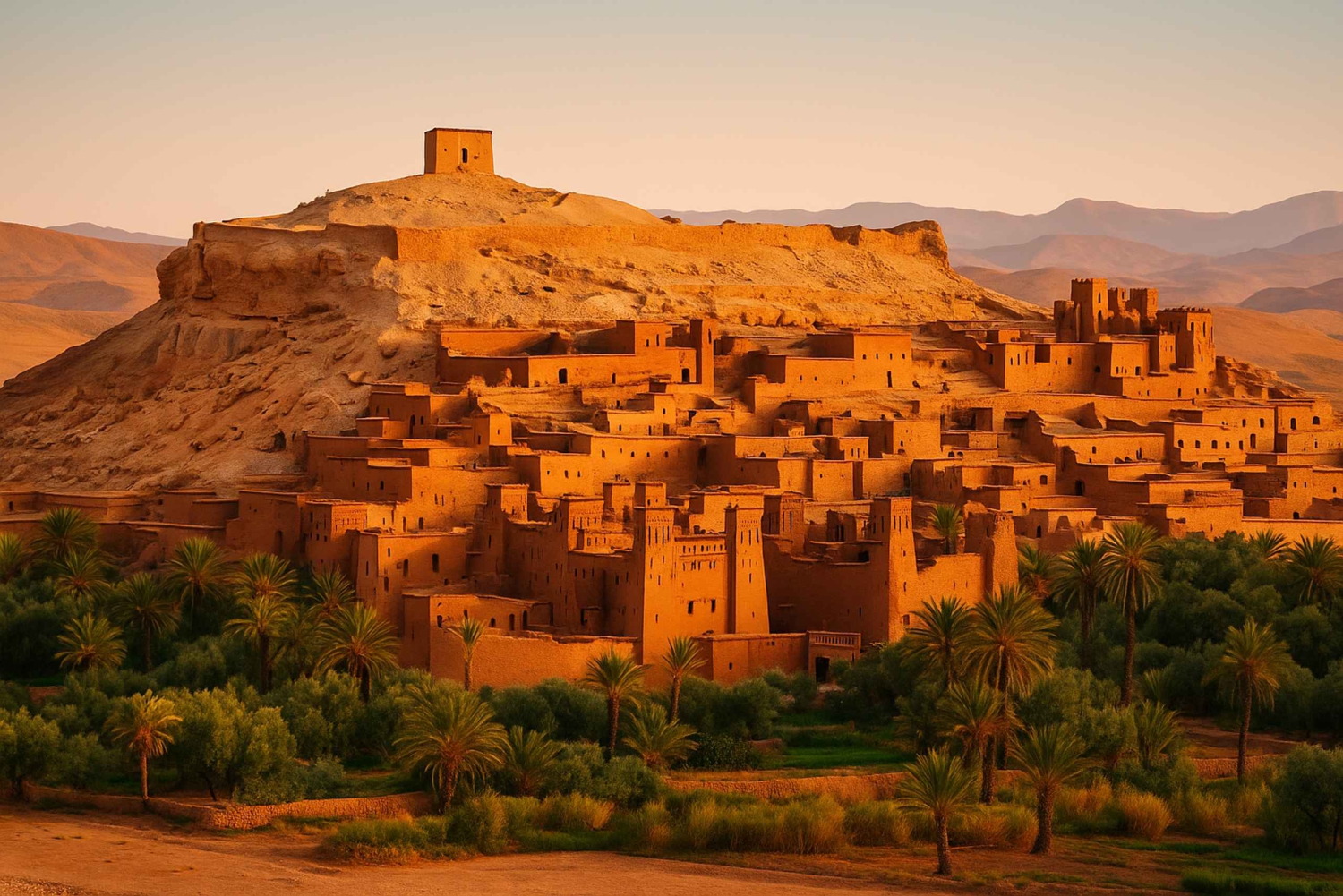 Desde Fez: tour de 3 días por el desierto del Sahara hasta Marrakech