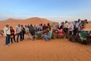 Desde Fez:Excursión de 3 días y 2 noches por el desierto hasta Marrakech pasando por Merzouga