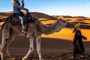 Au départ de Fès : Excursion de 4 jours à Marrakech via Merzouga et les Gorges