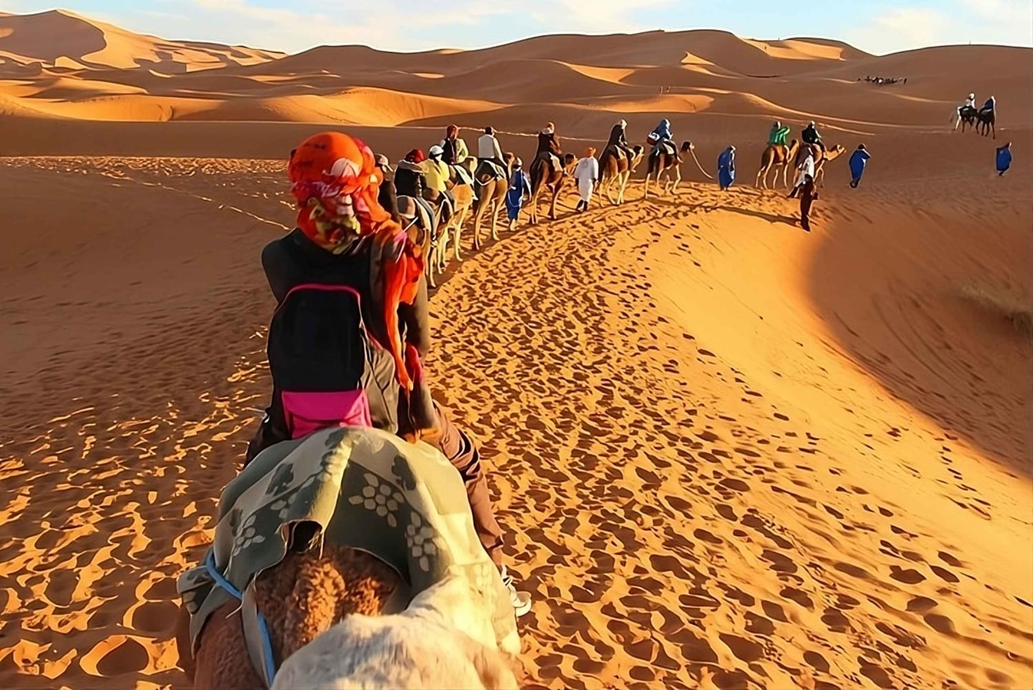Fra Fès: Merzouga (1 nat), Ouarzazat (1 nat), Marrakech