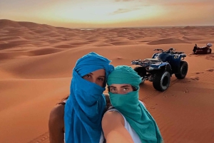 Fes: 3-daagse Merzouga-woestijn naar Marrakech, quad & kameel