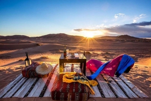 Fra Fez: 3-dages udflugt til Merzouga-ørkenen Luksustelt