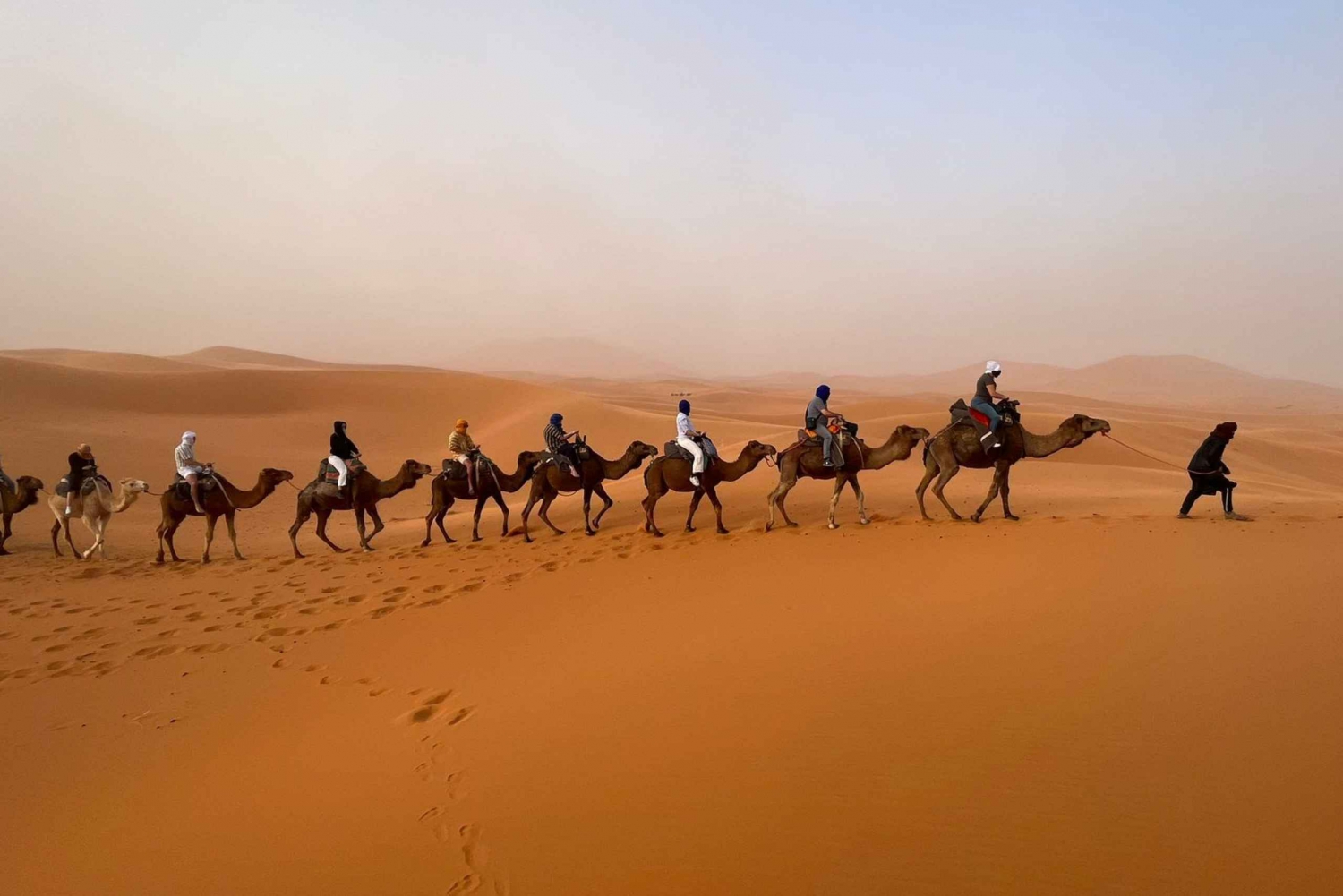From Fez : 3-Days Desert Tour to Marrakech via Merzouga