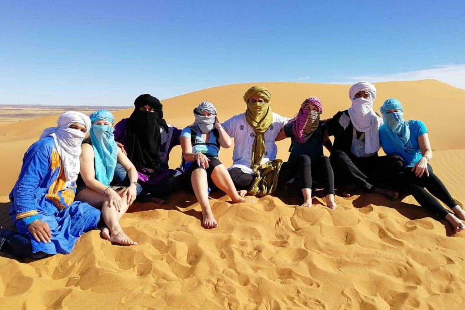 De Marrakech: 2 dias de acampamento no deserto de Zagoura com passeio de camelo