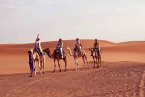 Marrakechista : 2 päivän oleskelu Merzougan aavikolla