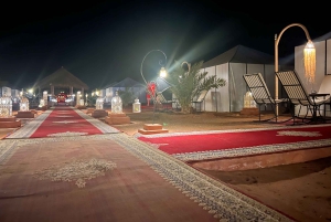 Desde Marrakech: Excursión de 2 días a Ouarzazate y Merzouga con comidas