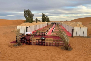 De Marrakech, excursão de 3 dias e 2 noites ao Saara para as dunas de Merzouga