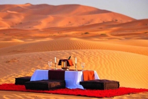 Da Marrakech: 3 giorni nel deserto con soggiorno in campo, cammello e pasti