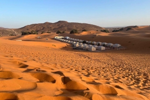 Marrakech: Escursione di 3 giorni nel Sahara di Merzouga con campeggio e hotel