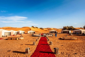 Von Marrakech aus: 3-tägige Wüstentour nach Fes mit Luxuscamp